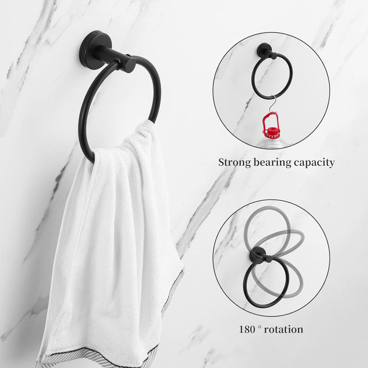 Hoomic 10 Piece Bathroom Hardware Set Wayfair Canada